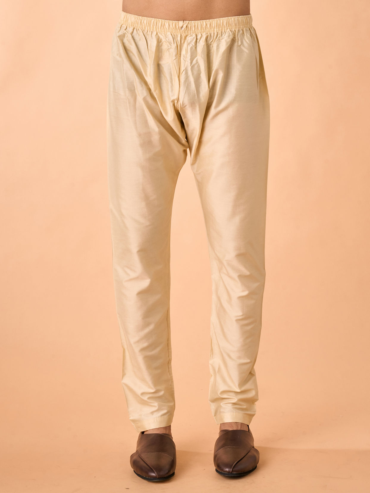 Manyavar Men Mustard Sunshine Kurta Pajama
