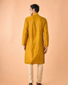 Manyavar Men Mustard Sunshine Kurta Pajama