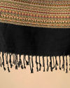Manyavar Men Elegant Black Shawl