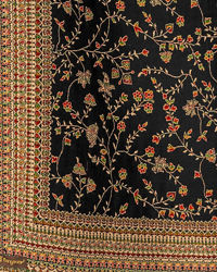 Manyavar Men Elegant Black Shawl