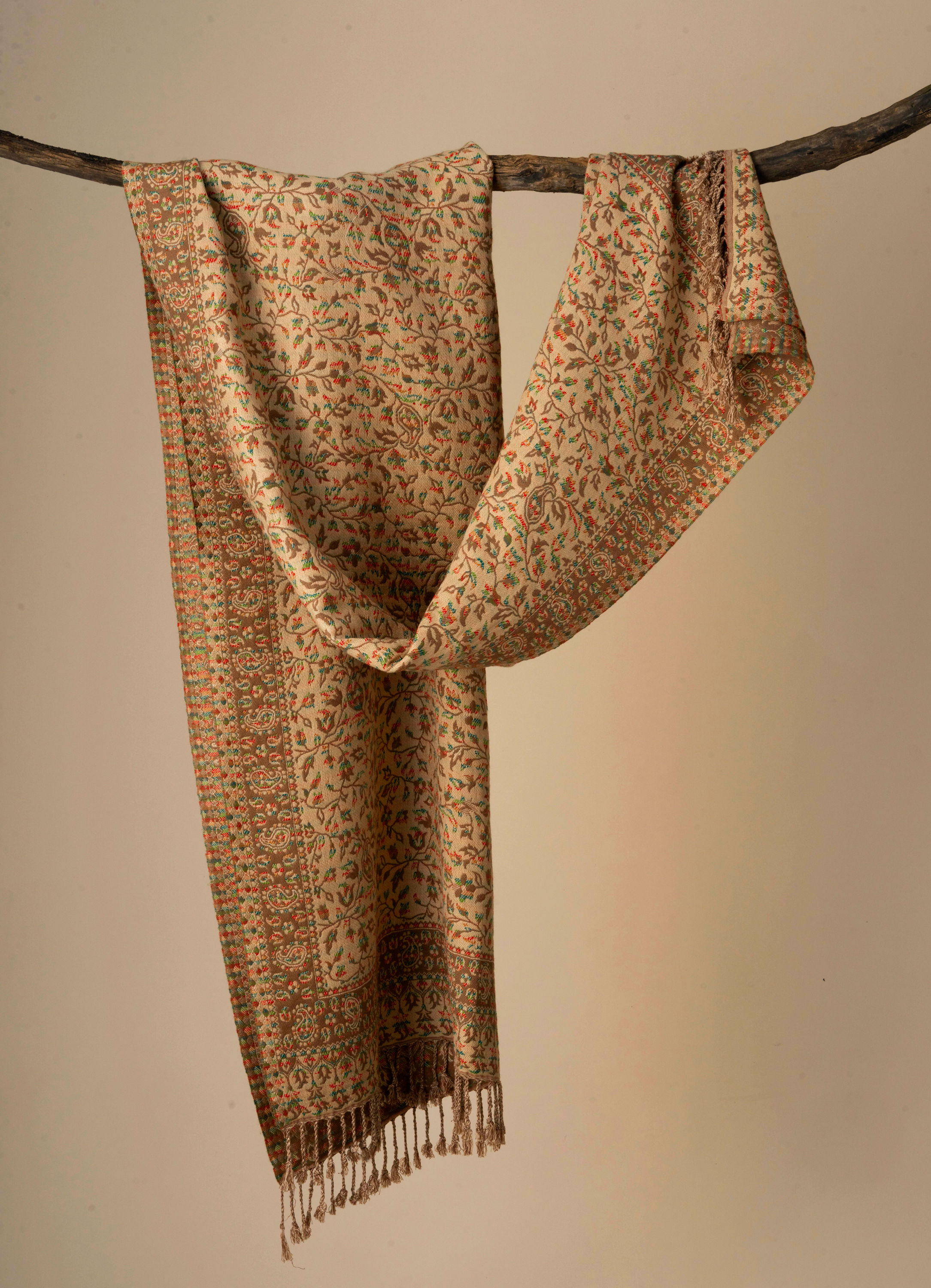 Manyavar Men Regal Beige Shawl