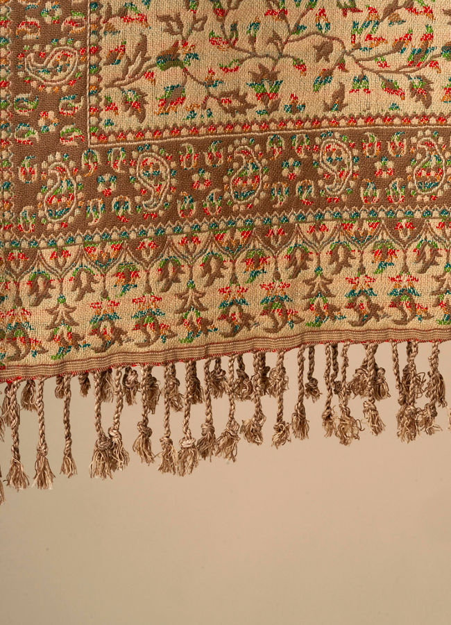 Manyavar Men Regal Beige Shawl