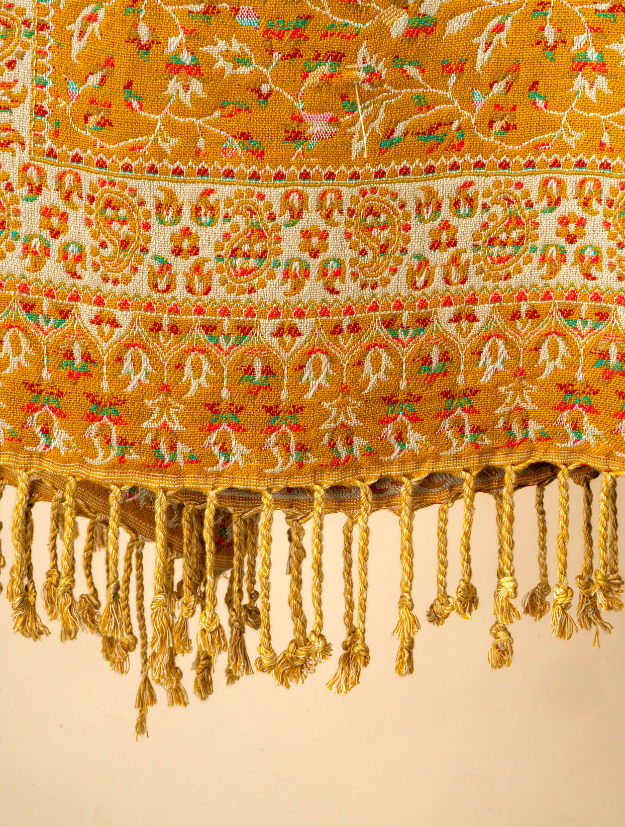 Manyavar Men Radiant Mustard Shawl