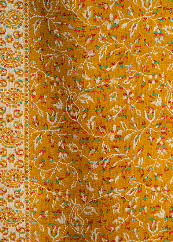 Manyavar Men Radiant Mustard Shawl