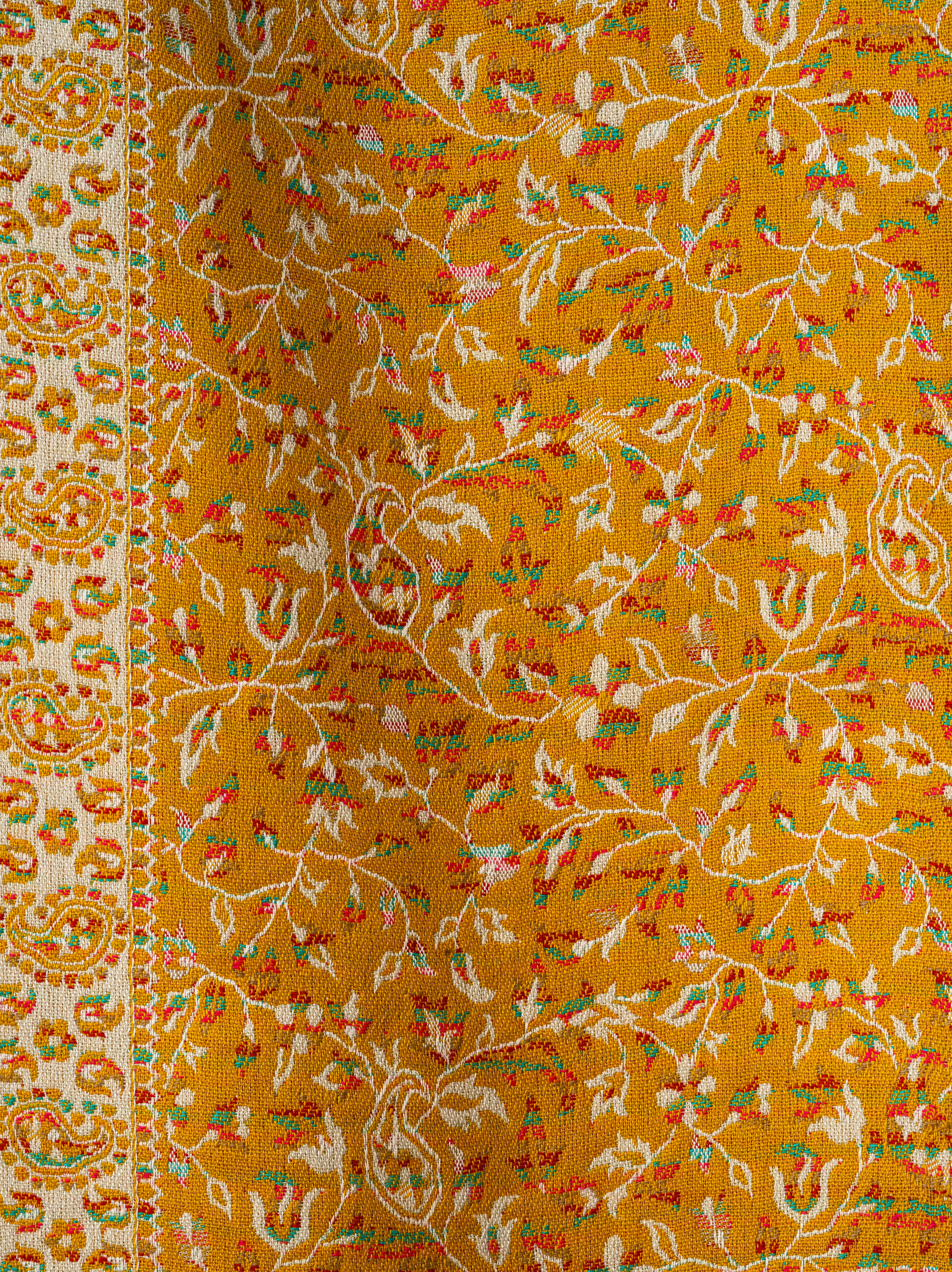 Manyavar Men Radiant Mustard Shawl