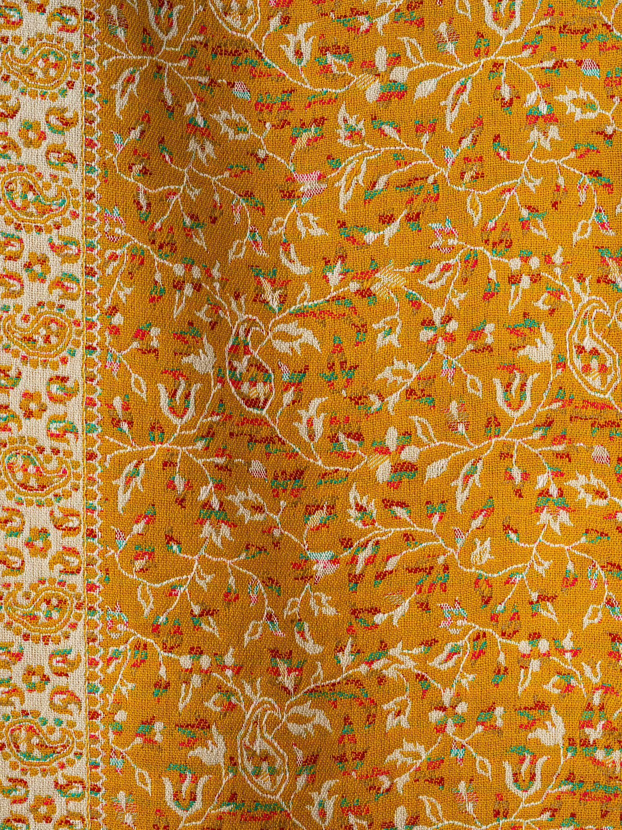 Manyavar Men Radiant Mustard Shawl