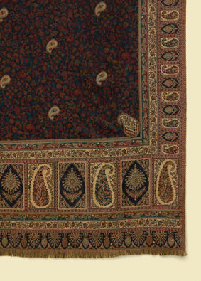 Manyavar Men Dark Blue Elegance Shawl