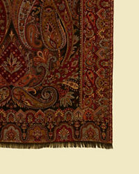 Manyavar Men Black Elegance Shawl