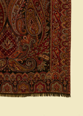 Manyavar Men Black Elegance Shawl