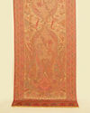 Manyavar Men Blush Pink Paisley Patterned Shawl with Floral Buta Motifs