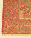 Manyavar Men Blush Pink Paisley Patterned Shawl with Floral Buta Motifs