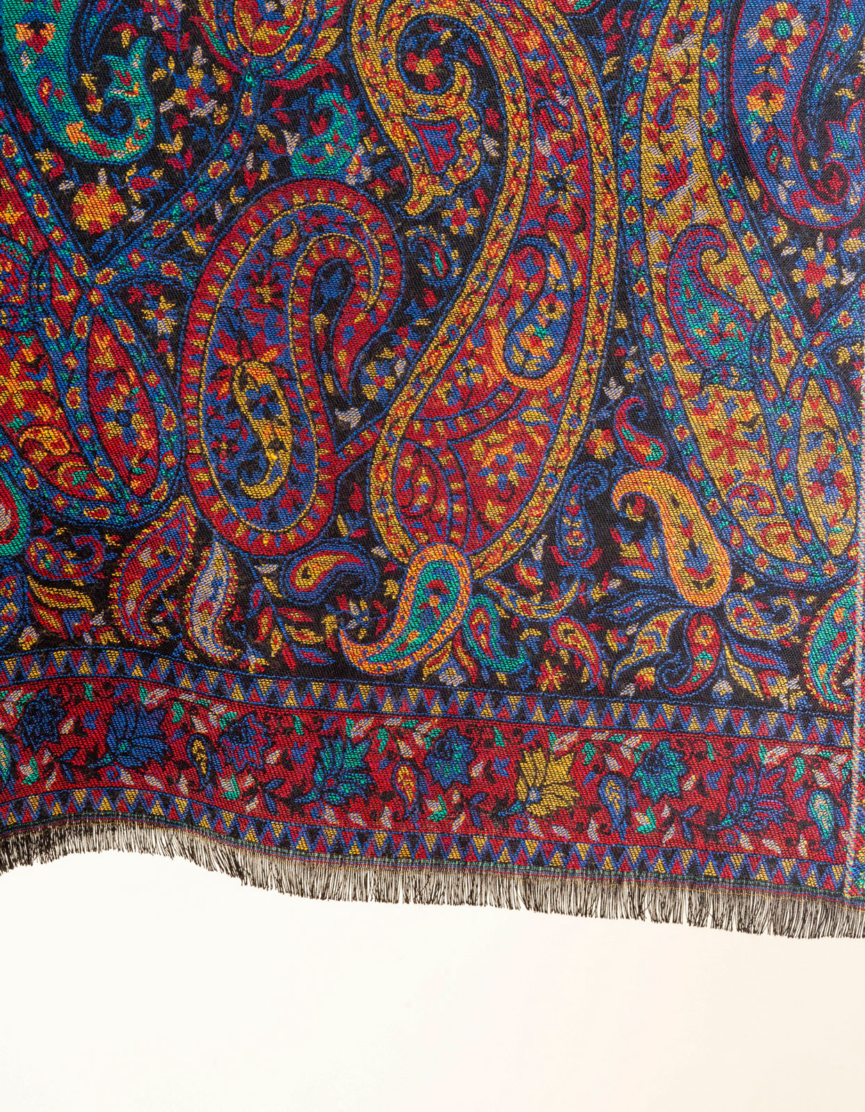 Manyavar Men Maroon Festive Shawl