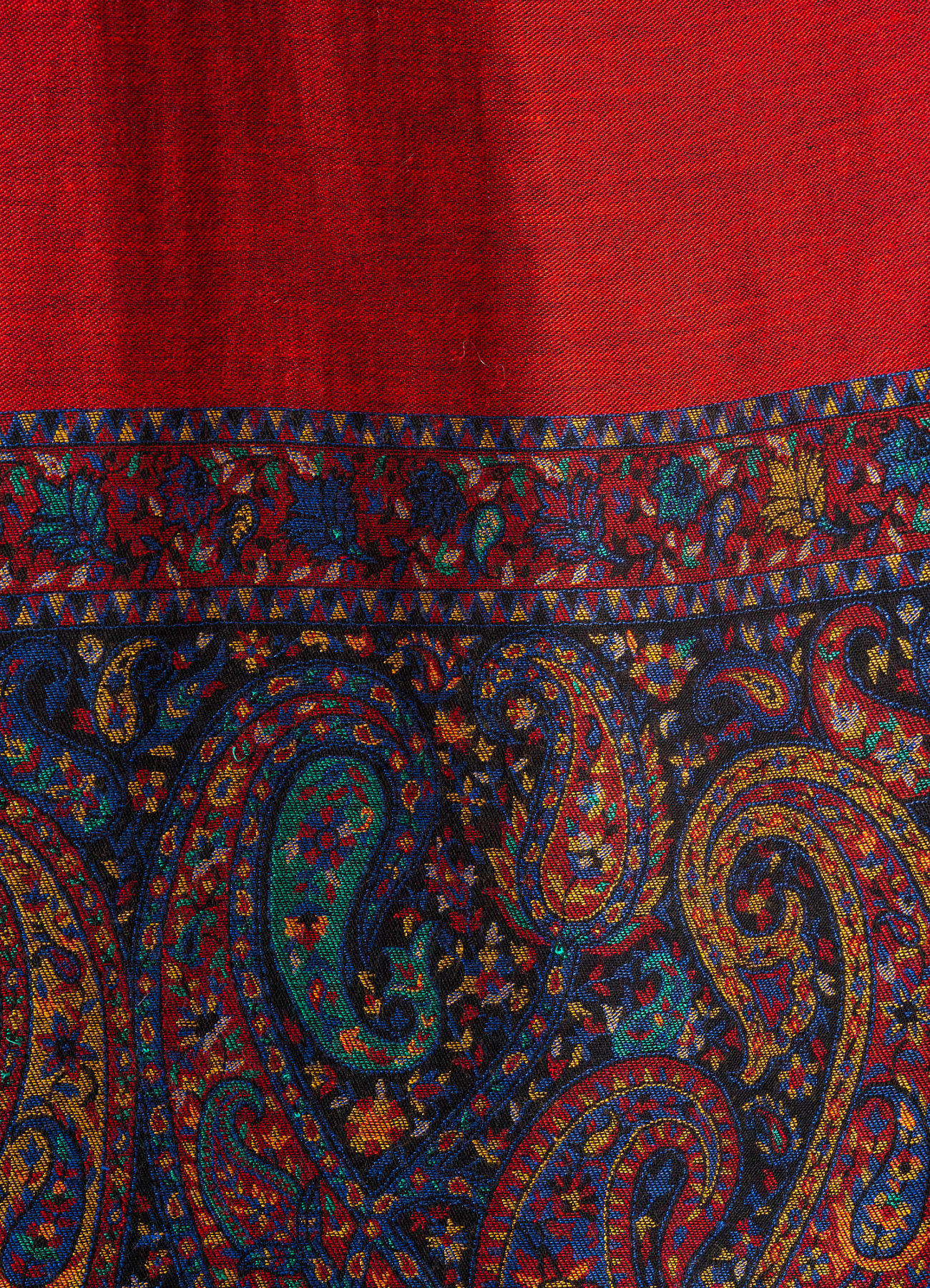 Manyavar Men Maroon Festive Shawl