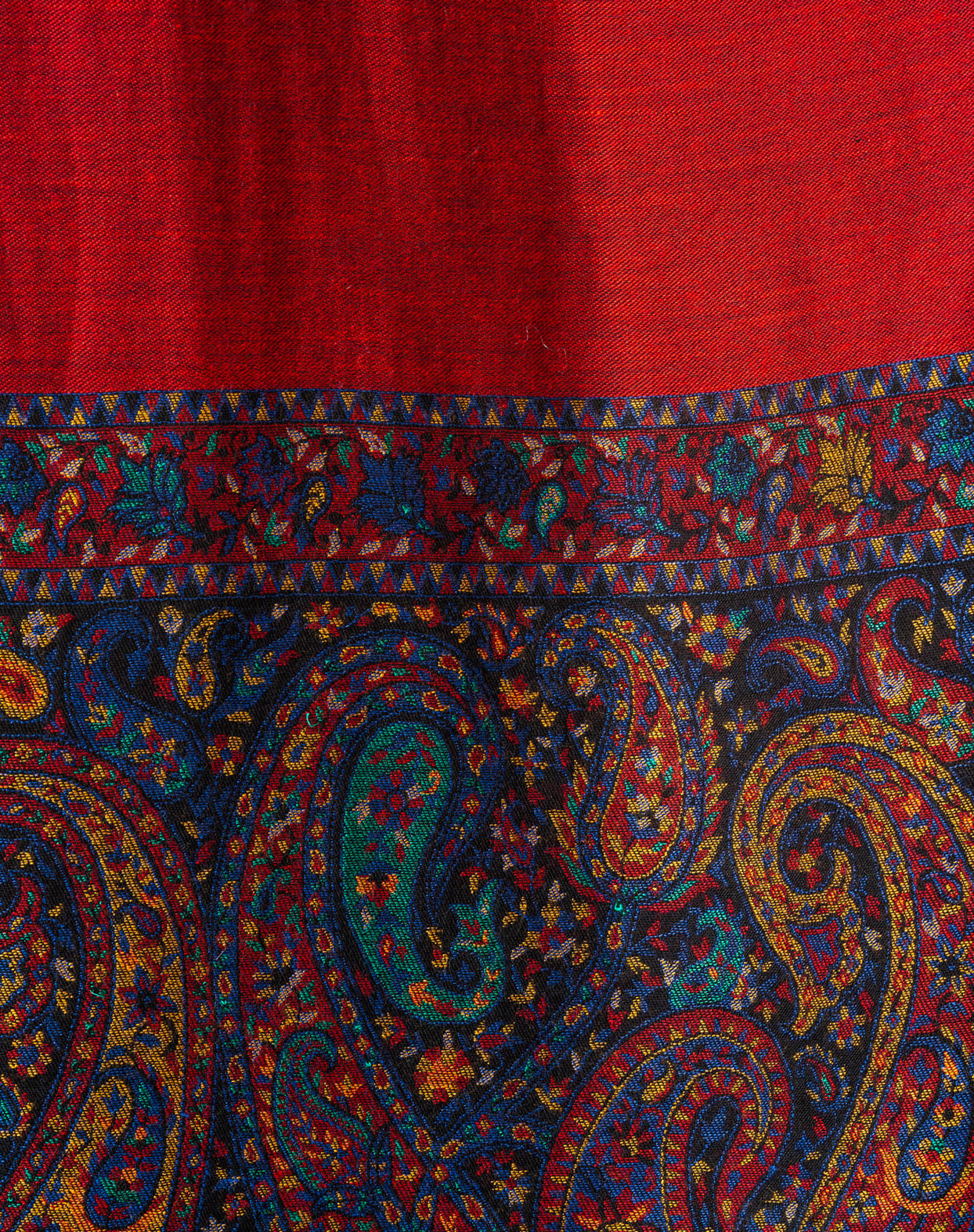 Manyavar Men Maroon Festive Shawl