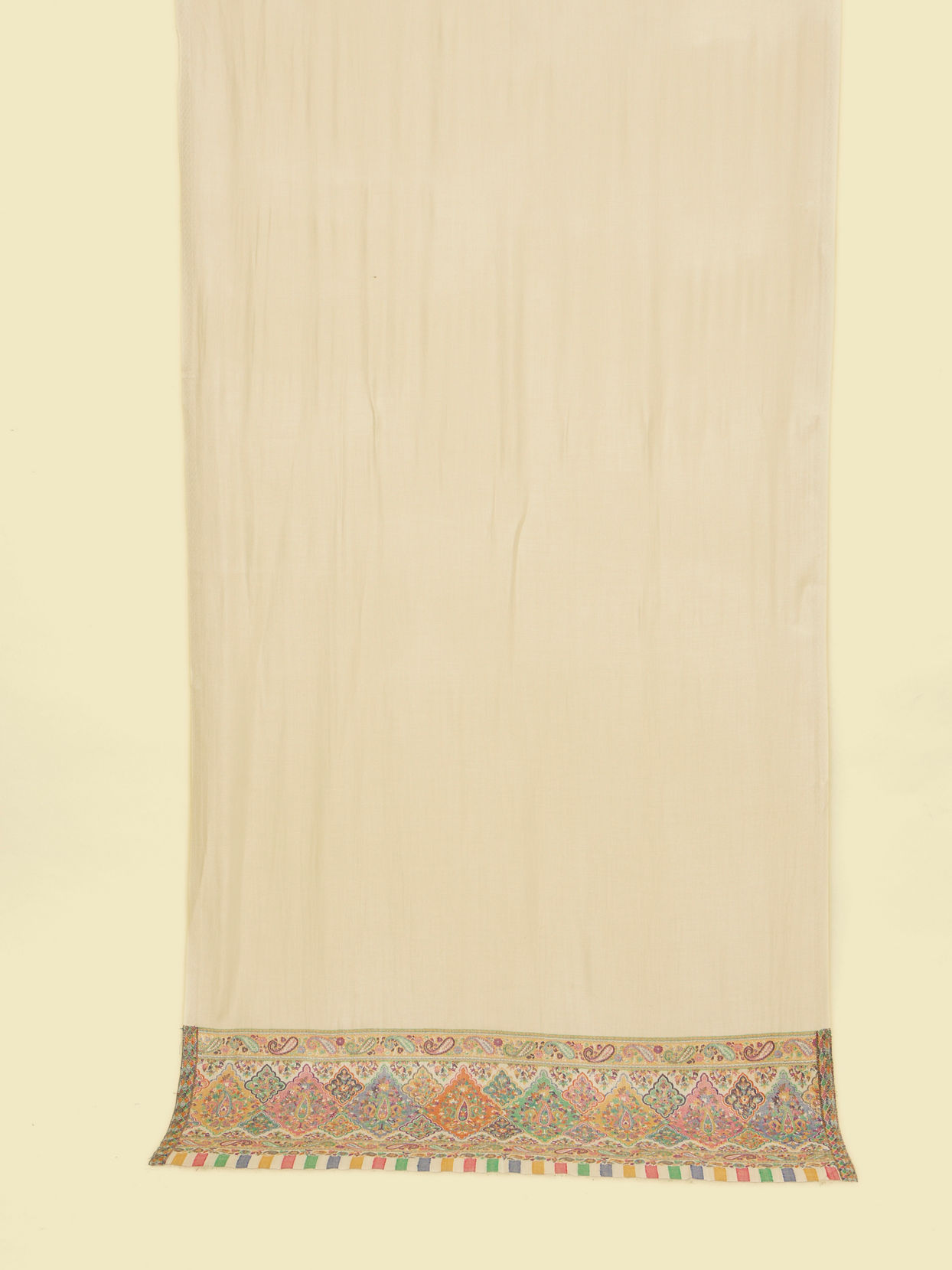 Manyavar Men Warm White Elegance Shawl