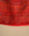 Manyavar Men Regal Red Viscose Shawl