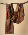 Manyavar Men Ravishing Beige Elegance Shawl