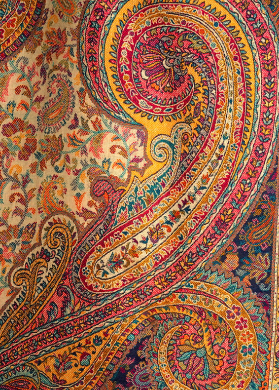 Manyavar Men Ravishing Beige Elegance Shawl