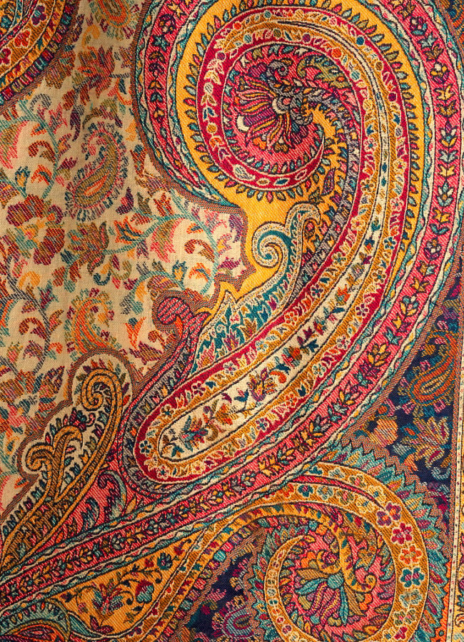 Manyavar Men Ravishing Beige Elegance Shawl