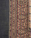 Manyavar Men Blue Viscose Shawl with Embroidery