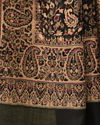 Manyavar Men Black Viscose Shawl