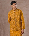 Radiant Mustard Kurta Jacket Set