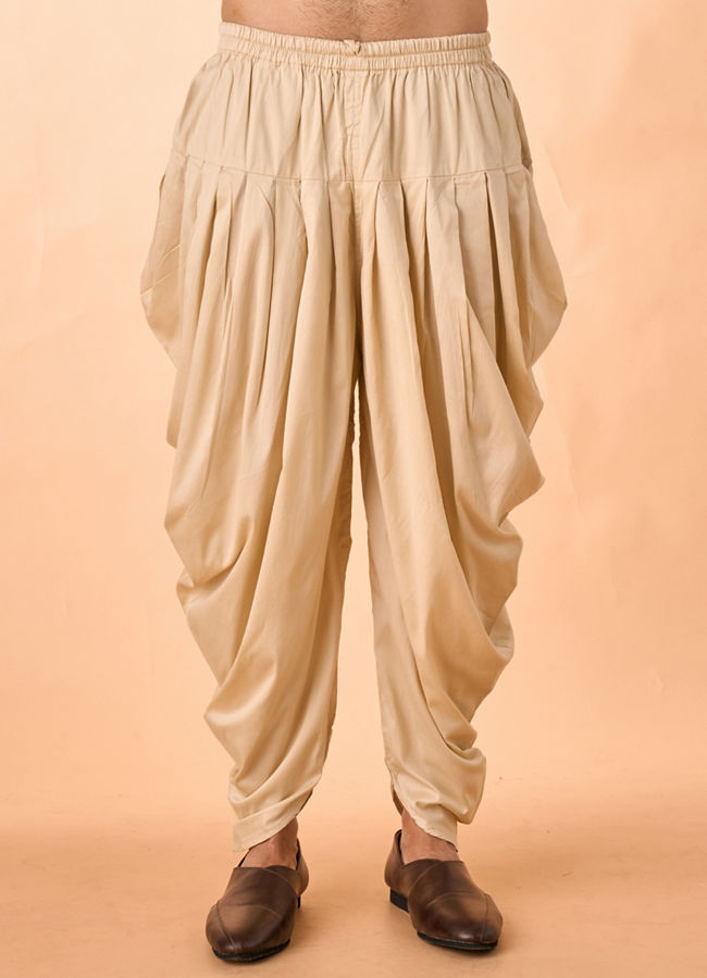 Manyavar Men Rustic Charm Beige Kurta Jacket Set