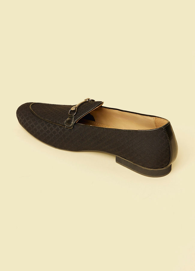 Manyavar Men Black Extravaganza Shoe