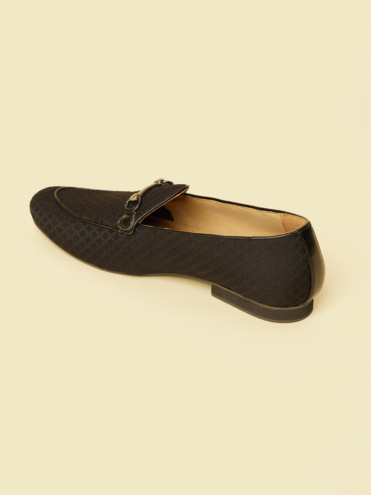 Manyavar Men Black Extravaganza Shoe