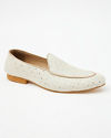 Manyavar Men Star White Sequined Loafers