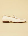 Manyavar Men Soft Cream Self Patterned Loafers