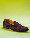 Manyavar Men Velvet Wine Indulgence Shoe