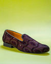 Manyavar Men Velvet Wine Indulgence Shoe