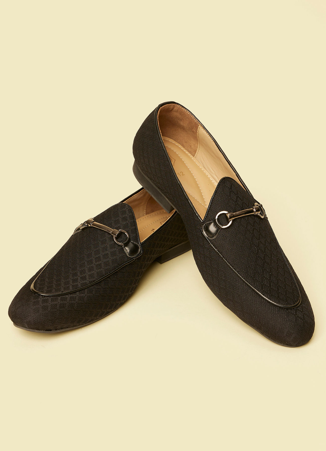 Manyavar Men Black Extravaganza Shoe
