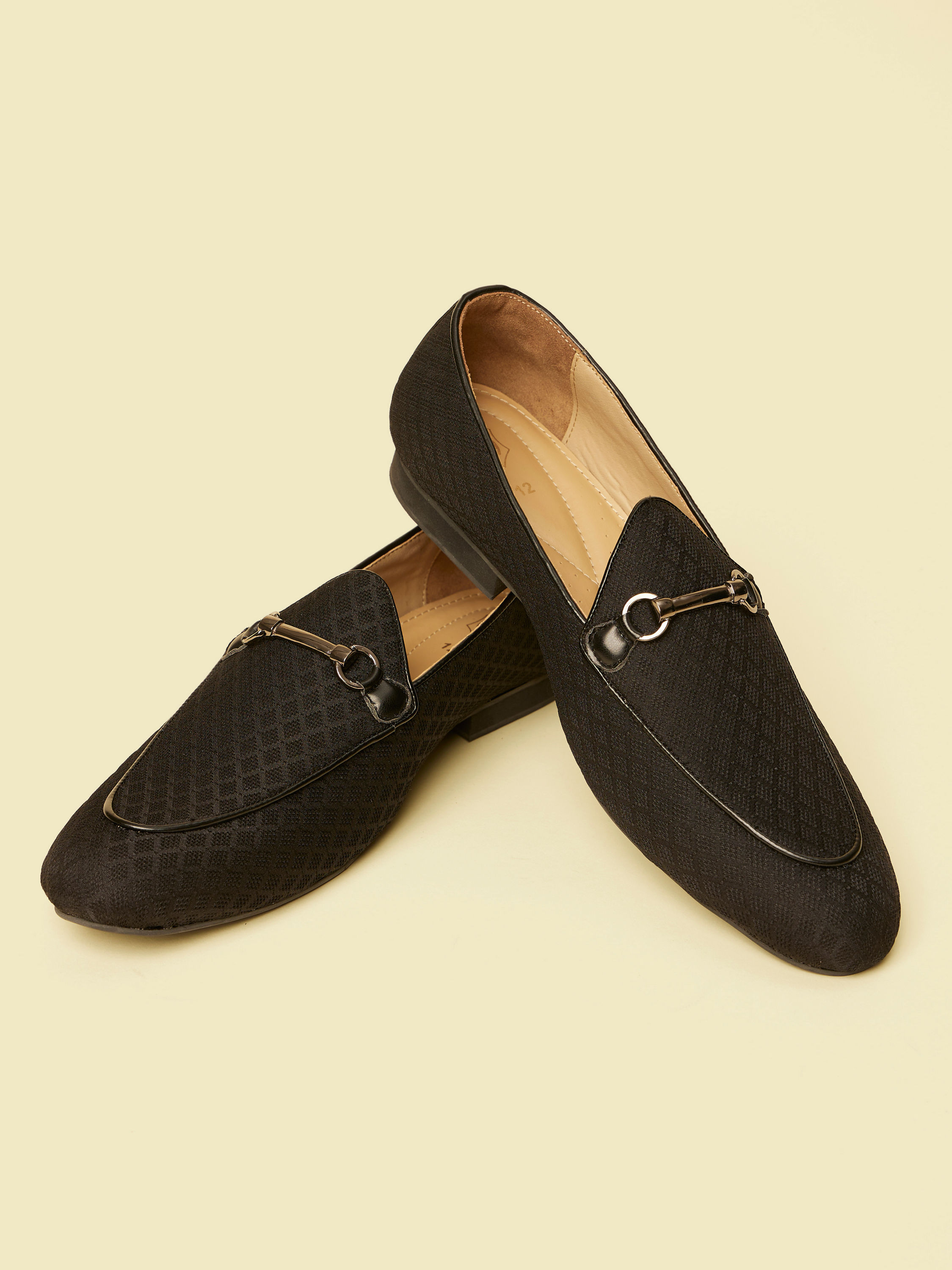 Manyavar Men Black Extravaganza Shoe