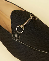 Manyavar Men Black Extravaganza Shoe