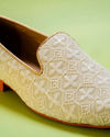 Manyavar Men Ivory Elegance Shoe