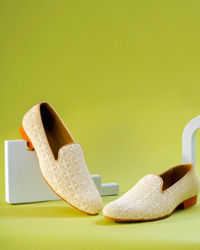 Manyavar Men Ivory Elegance Shoe