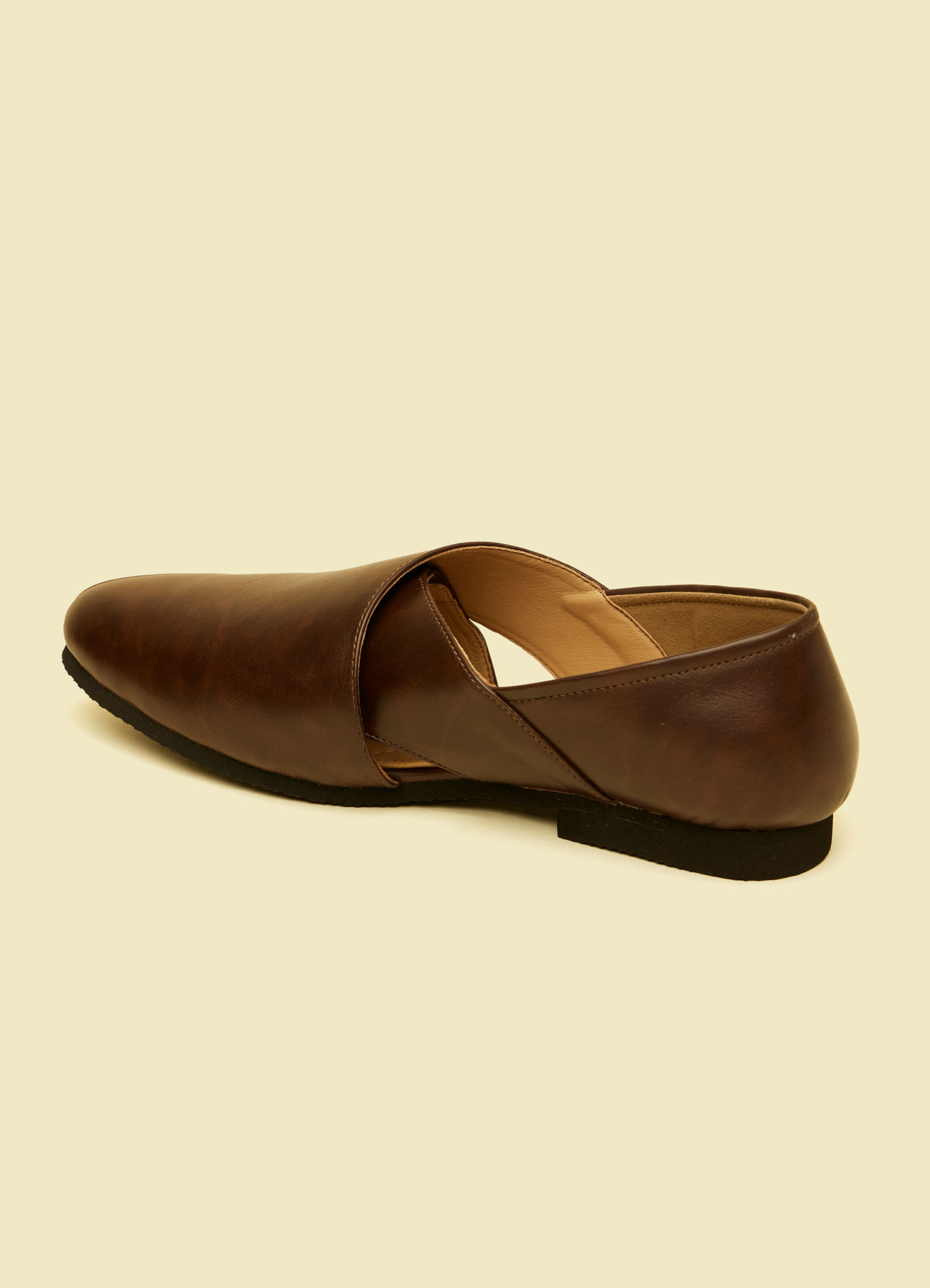 slip on brown dress shoes Classic Brown Leather Tassel Loafers for Versatile Style 40 main image 1