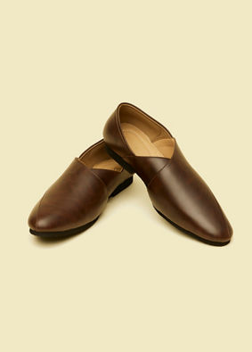 Manyavar Men Regal Brown Shoe