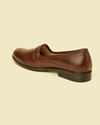 alt message - Manyavar Men Dark Brown Loafer Style Jutti image number 5