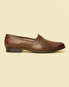 Manyavar Men Opulent Dark Brown Shoe