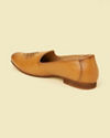 Manyavar Men Brown Loafer Style Shoes