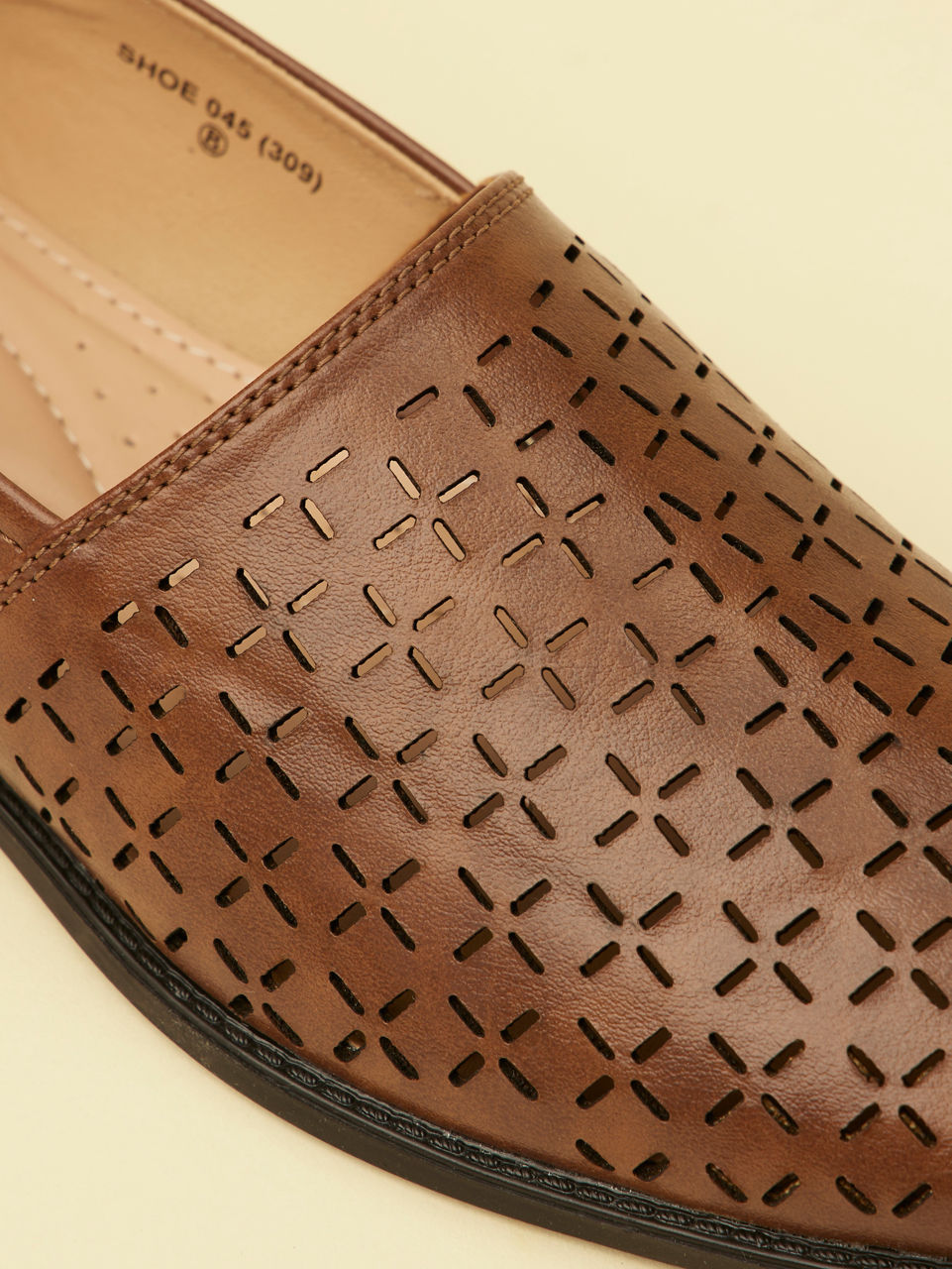 Manyavar Men Brown Loafers Style Shoes