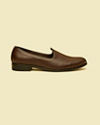 Manyavar Men Elegant Dark Brown Shoe image number 3