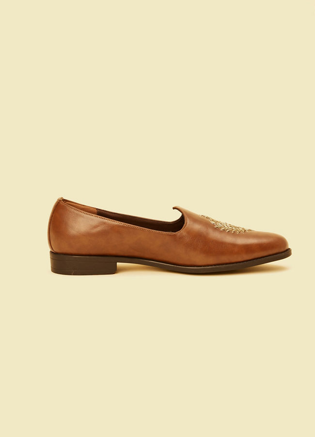 Manyavar Men Regal Brown Footwear Accessories