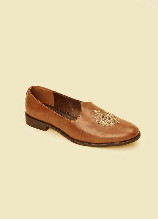 Manyavar Men Regal Brown Shoe