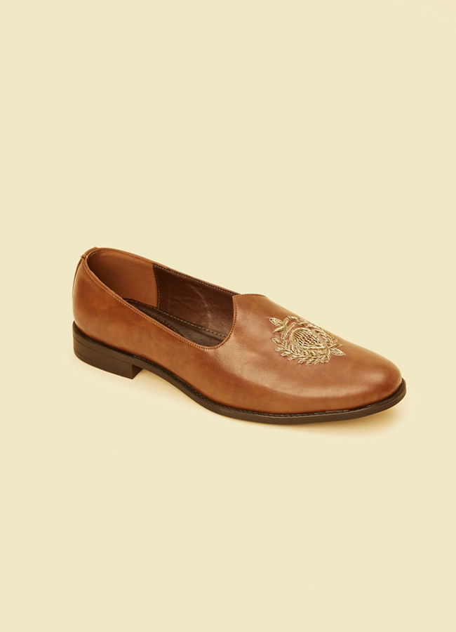 Manyavar Men Regal Brown Footwear Accessories