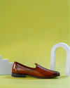 Manyavar Men Chic Brown Festive Shoe
