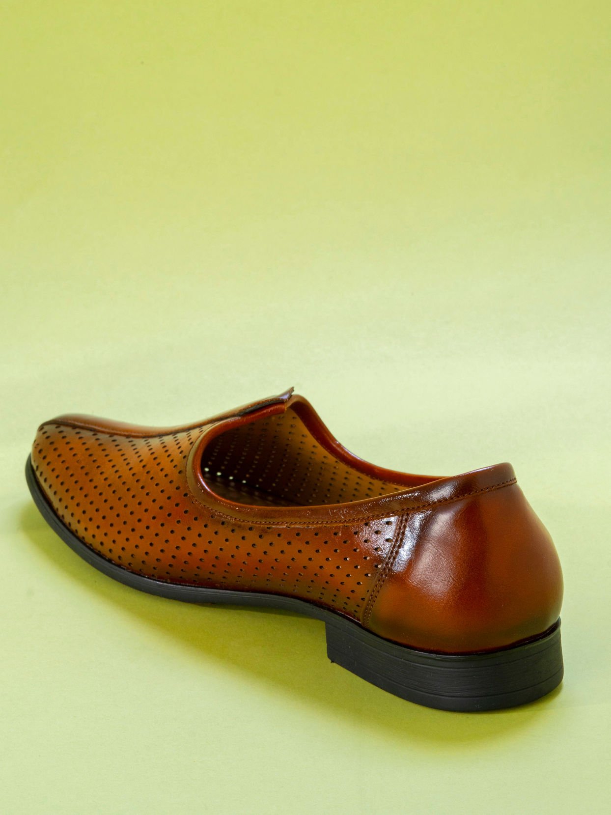 Manyavar Men Chic Brown Festive Shoe